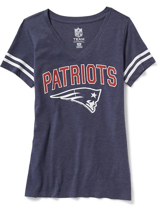 Old Navy Nfl V Neck Tee For Women - Patriots