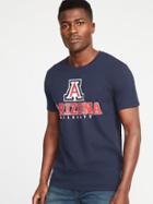 Old Navy Mens College Team Graphic Tee For Men Arizona Size S