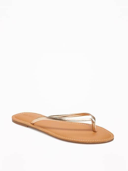 Old Navy Capri Sandals For Women - Light Gold Rush
