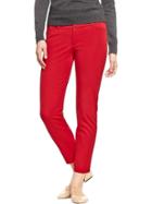 Old Navy Womens The Pixie Skinny Ankle Pants - Robbie Red