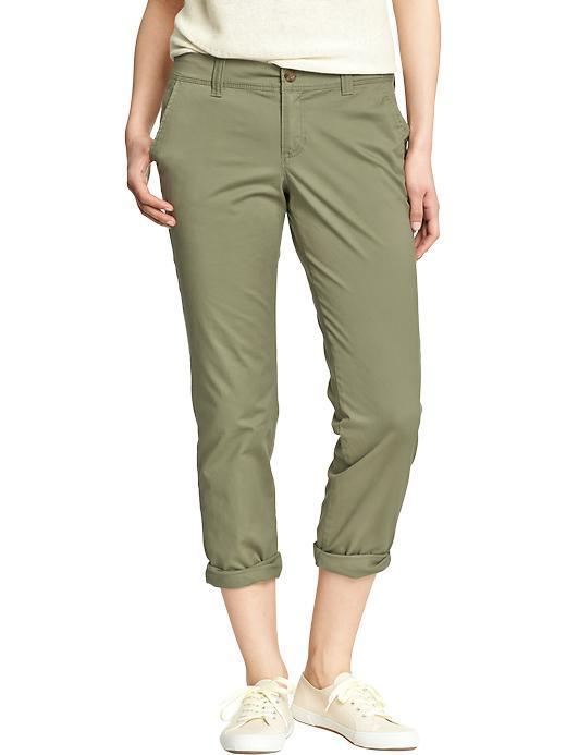 Old Navy Womens Boyfriend Skinny Khakis - Thyme Is Up