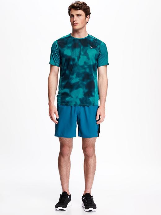Old Navy Go Dry Cool Micro Texture Performance Tee For Men - Lake Shelton
