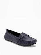Old Navy Womens Driving Loafers For Women Navy Size 6