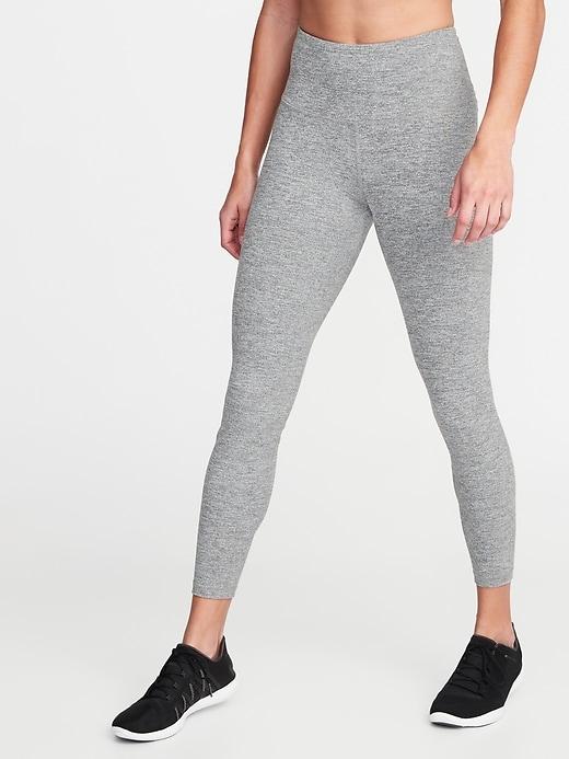 High-rise 7/8-length Performance Leggings For Women