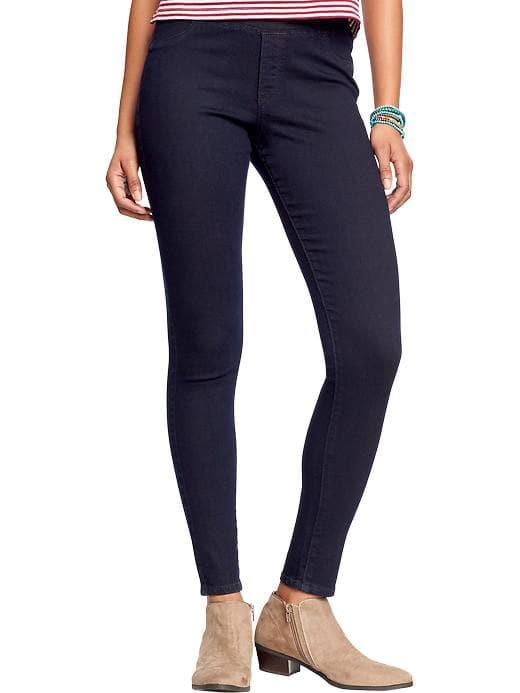 Old Navy Womens Women';s Pull-on Indigo Jeggings Rinse Size 0