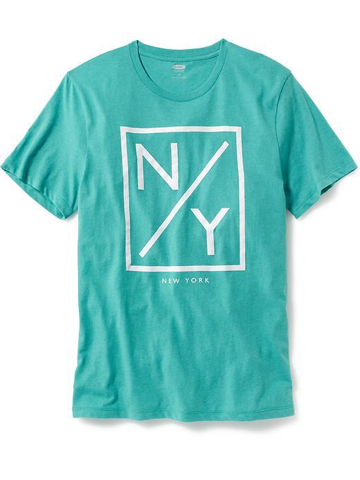 Old Navy Short Sleeve Graphic Tee - Azure Tide