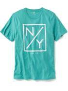 Old Navy Short Sleeve Graphic Tee - Azure Tide