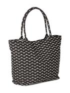 Old Navy Patterned Canvas Tote For Women - Black Print