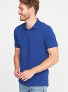 Old Navy Mens Built-in Flex Moisture-wicking Pro Polo For Men Royal Blue Size Xxxl