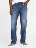 Old Navy Mens Rigid Loose Jeans For Men Medium Wash Size 33w