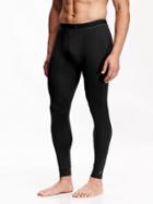 Old Navy Mens Go Dry Base Layer Tights Size Xxl Big - Black
