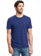 Old Navy Crew Neck Pocket Tee For Men - Night Flight