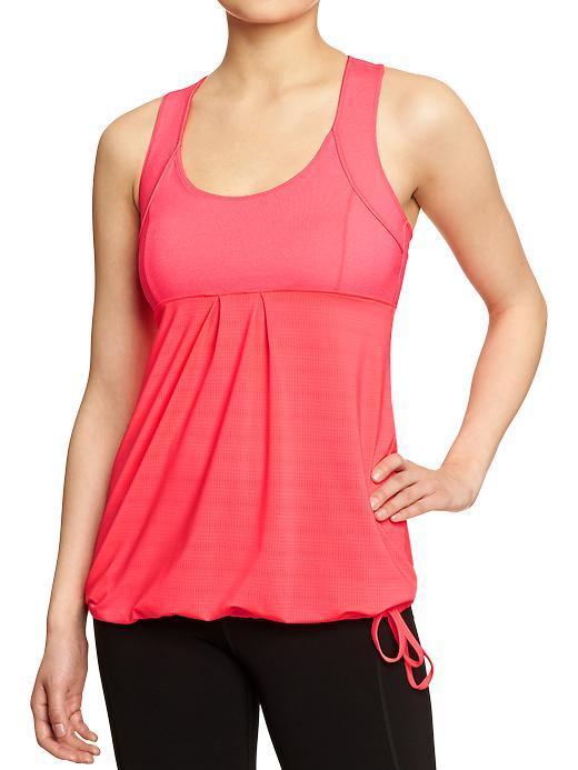 Old Navy Womens Active Compression Tanks - Bright Stuff Neon