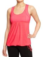Old Navy Womens Active Compression Tanks - Bright Stuff Neon
