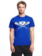 Old Navy Go Dry Eco Graphic Tee For Men - Prize Winner Blue