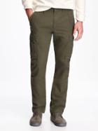 Old Navy Canvas Cargos For Men - Forest Floor