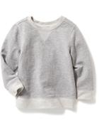 Old Navy Houndstooth Sweatshirt - Heather Grey