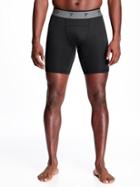 Old Navy Mens Go-dry Base-layer Shorts For Men Black Size M