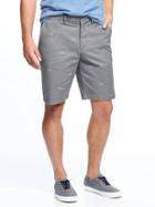 Old Navy Slim Built In Flex Ultimate Khaki Shorts For Men 10 - Fish