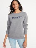 Old Navy Womens Relaxed Graphic Vintage Sweatshirt For Women Toasty Size Xxl