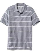 Old Navy Classic Pique Polo For Men - The New Navy