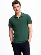 Old Navy Pique Polo For Men - Plant Life