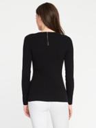 Old Navy Rib Knit Zip Back Sweater For Women - Black