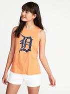 Old Navy Womens Mlb Team-graphic Tank For Women Detroit Tigers Size Xl