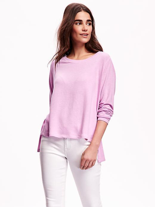 Old Navy Supersoft Hi Lo Tee - Lavender Go Lightly