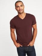 Old Navy Mens Soft-washed Perfect-fit V-neck Tee For Men Raisin Arizona Size Xl