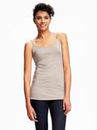 Old Navy Fitted Tunic Cami For Women - Glimmer Grey