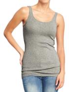 Old Navy Womens Jersey Tamis - Heather Gray