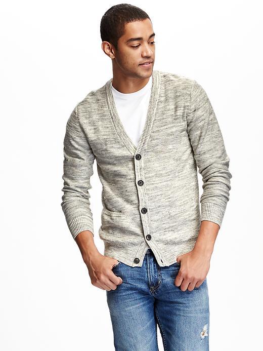 Old Navy Marled Cardigan - Heather Oatmeal
