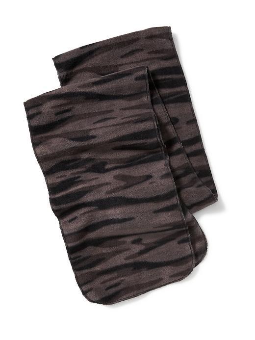 Old Navy Performance Fleece Scarf For Men - Gray Heather