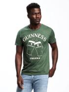 Old Navy Guinness Beer Tee For Men - Dark Green