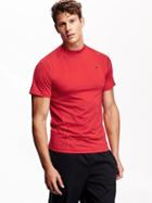 Old Navy Mens Go-dry Base-layer Tee For Men Apple Of My Eye Size Xxxl