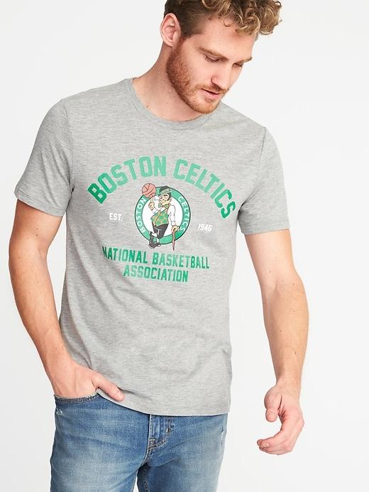 Old Navy Mens Nba Team-graphic Tee For Men Celtics Size Xl