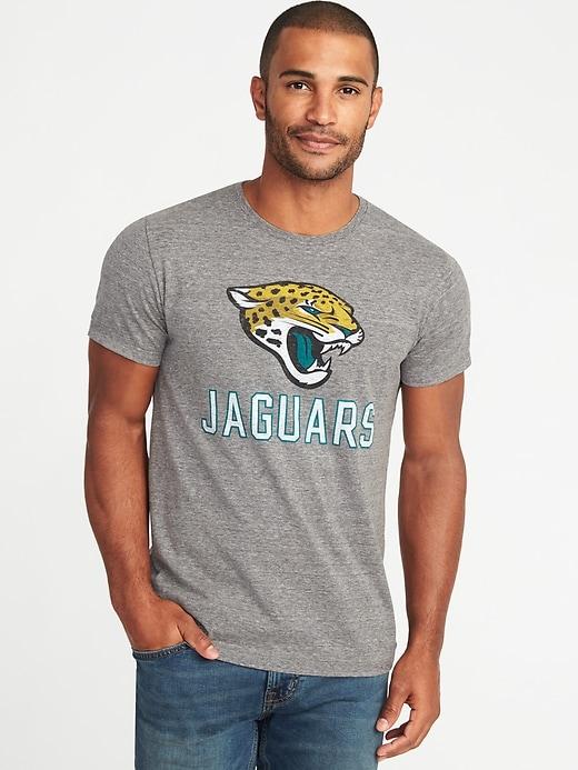 Old Navy Mens Nfl Team Crew-neck Tee For Men Jaguars Size M