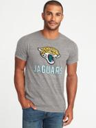 Old Navy Mens Nfl Team Crew-neck Tee For Men Jaguars Size M