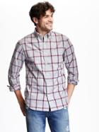 Old Navy Classic Regular Fit Shirt - Heather Grey