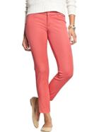 Old Navy Womens The Pixie Ankle Pants Size 10 Regular - Apple Guava