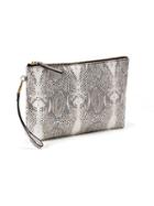 Old Navy Zip Top Clutch For Women - Snake