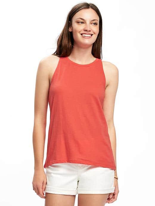 Old Navy Relaxed Hi Lo Tank For Women - Huckleberry Pie