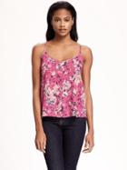 Old Navy Swing Cami For Women - Pink Floral