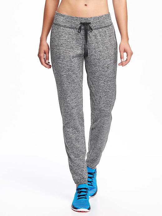 Old Navy Go Dry Fleece Jogger For Women - Medium Gray Heather