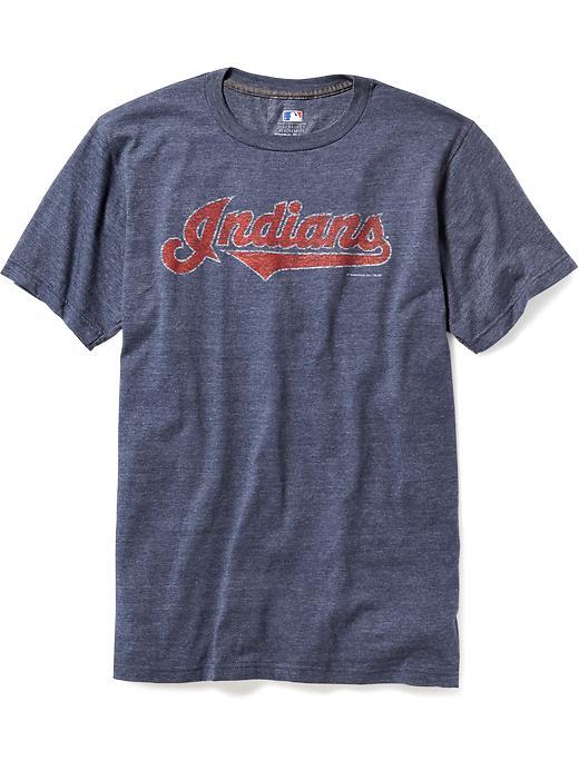 Old Navy Mlb Logo Tee - Cleveland Indians