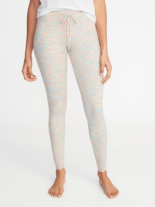 Old Navy Womens Sweater-knit Lounge Leggings For Women Warm Space Dye Size Xxl