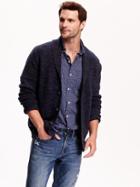 Old Navy Mens Shawl Collar Cardigan Size Xxl Big - Navy Heather