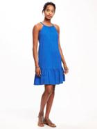 Old Navy Tiered Dobby Swing Dress For Women - The Cerulean Life