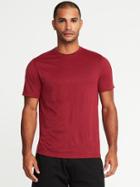 Old Navy Mens Go-dry Eco Performance Tee For Men Curry Red Size S